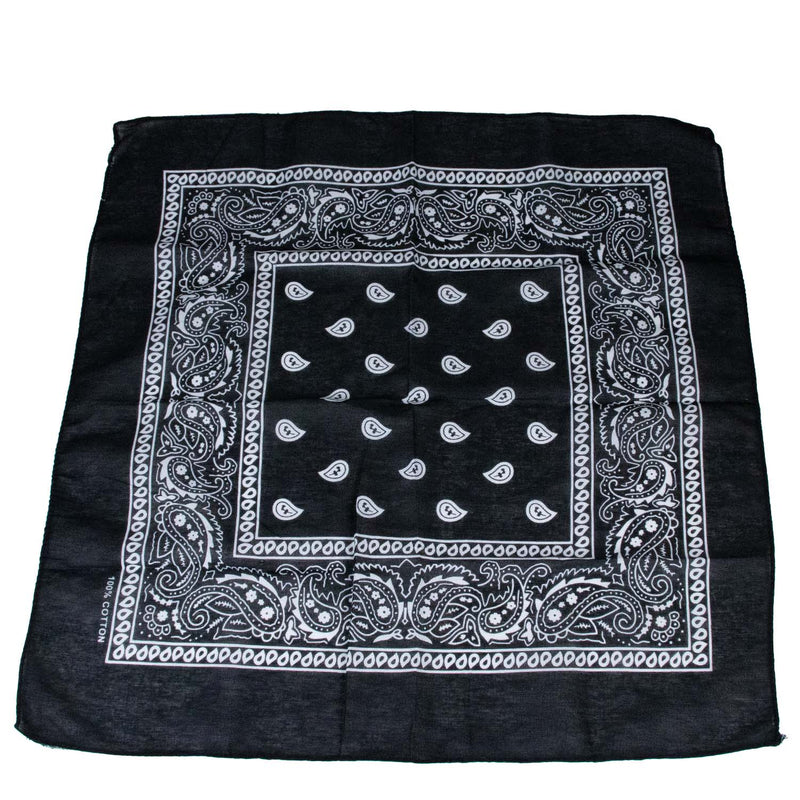 Cowboy Kostümset 9-tlg. 414044 | Schwarz - Cowboyhut Halstuch Bärte