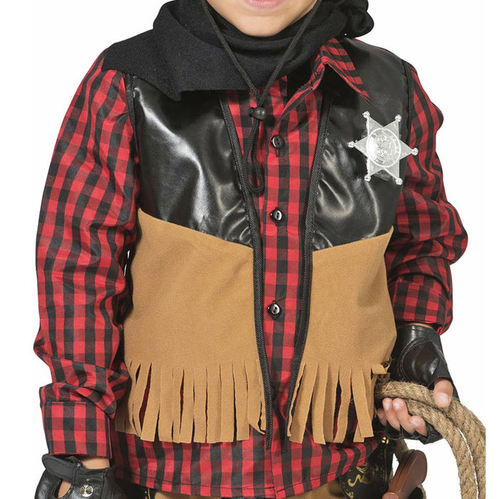 Cowboy Kostüm "Austin" für Jungen | Braun