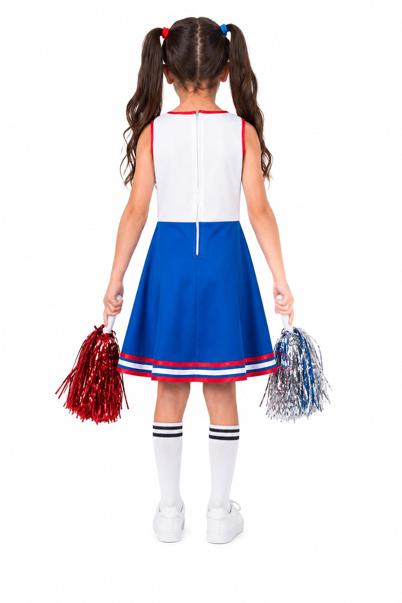 USA Cheerleader Kostüm für Mädchen | Kleid
