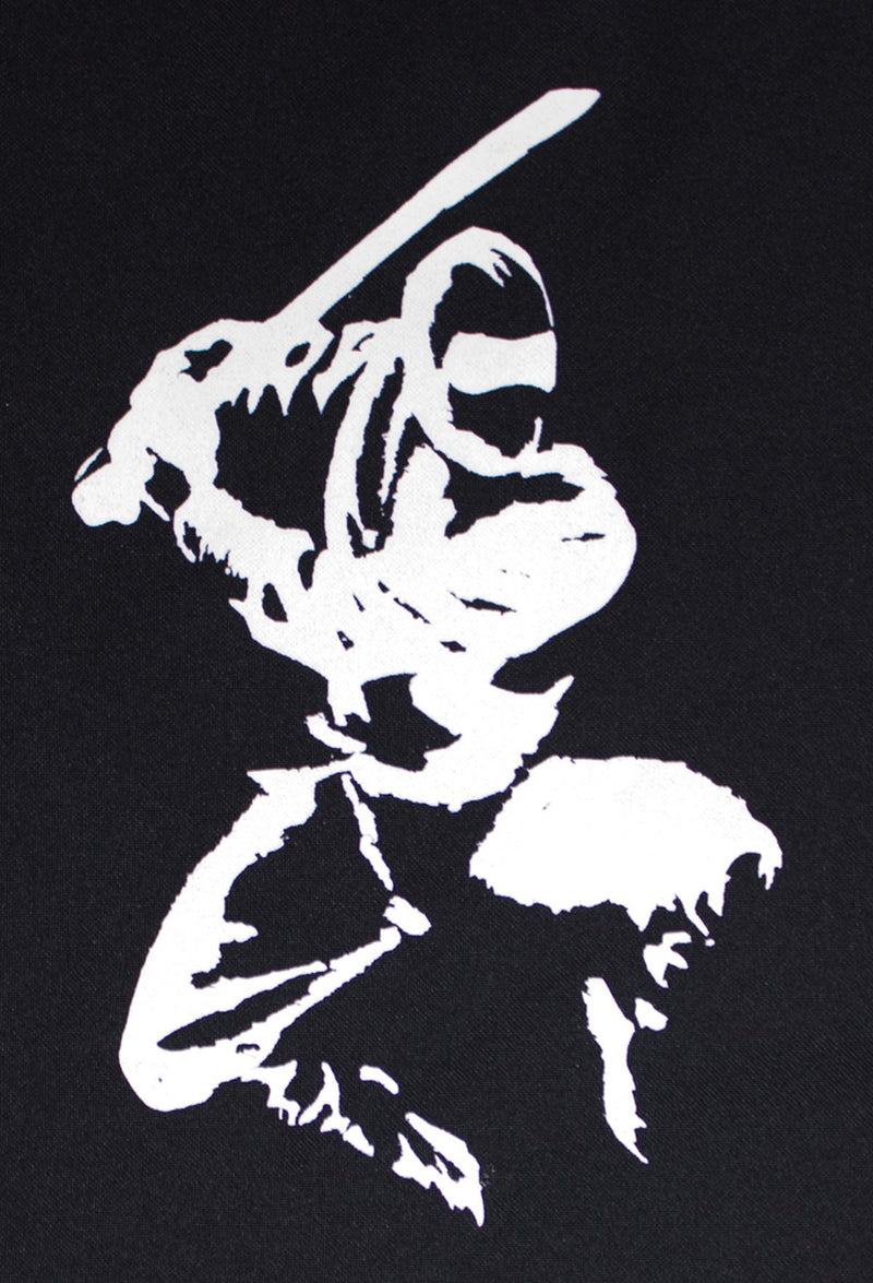 Ninja Kostüm Kinder 4-tlg. – Samurai Verkleidung Schwarz