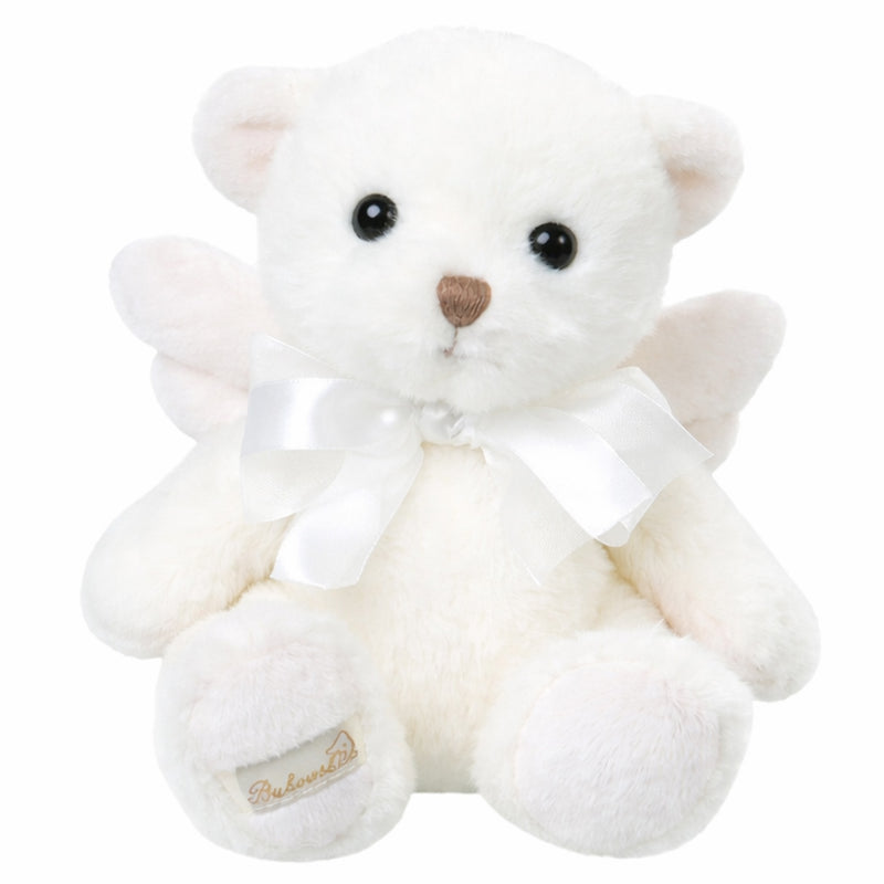 Teddybär "Kaitlyn" oder "Dillon" Engel Kuscheltier 18 cm | Weiß