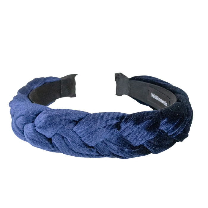 Flecht Haarreif "Samira" aus Samt | Haarschmuck
