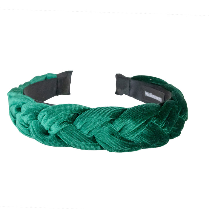 Flecht Haarreif "Samira" aus Samt | Haarschmuck
