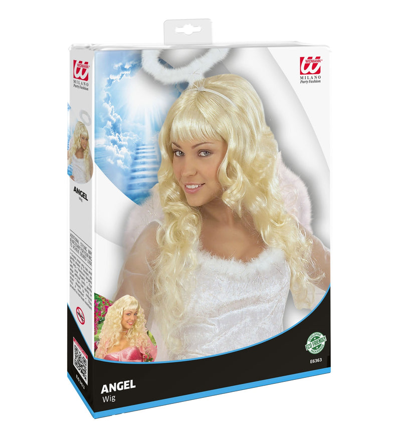 Locken Perücke "Angelica" zum Engelskostüm | Blond - Weihnachten