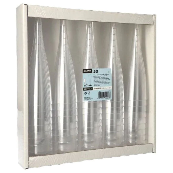 Sektglas Oberteile 0,1/50St.