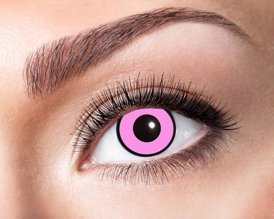 Eyecatcher Motivlinsen - farbige 3-Monats-Kontaktlinsen | m71 - Pink Mansion