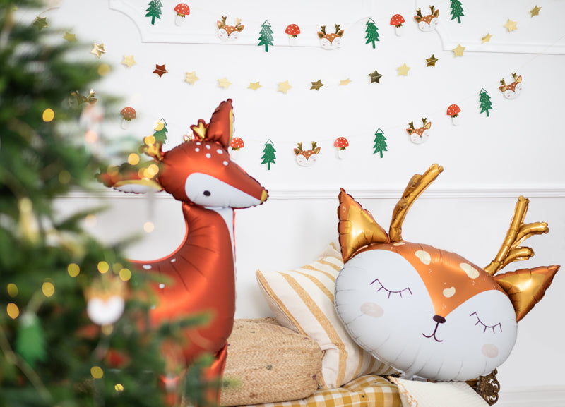 Shape Folienballon "Hirsch" | 73 x 64 cm