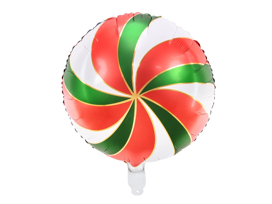 ABC18 Runder Folienballon "Candy" - Bonbon 35cm | Bunt