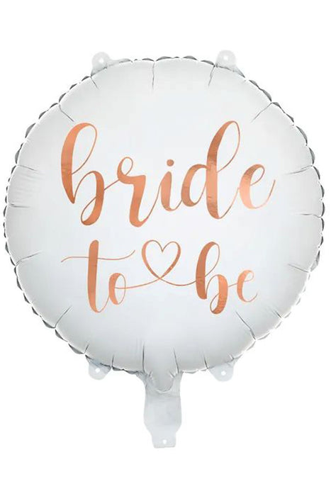 ABC18 Folienballon "Bride to be" | Ø 45 cm