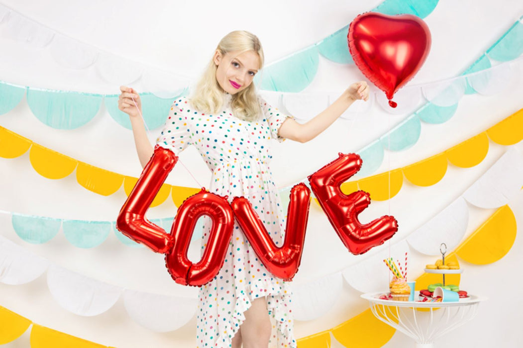 ABC Folienballon "LOVE" | 140x35cm