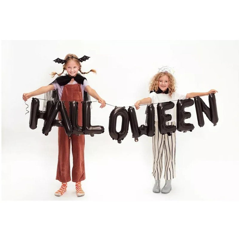 Folienballon "Halloween" Schwarz | 280x46cm (MIT LUFT ZU BEFÜLLEN)