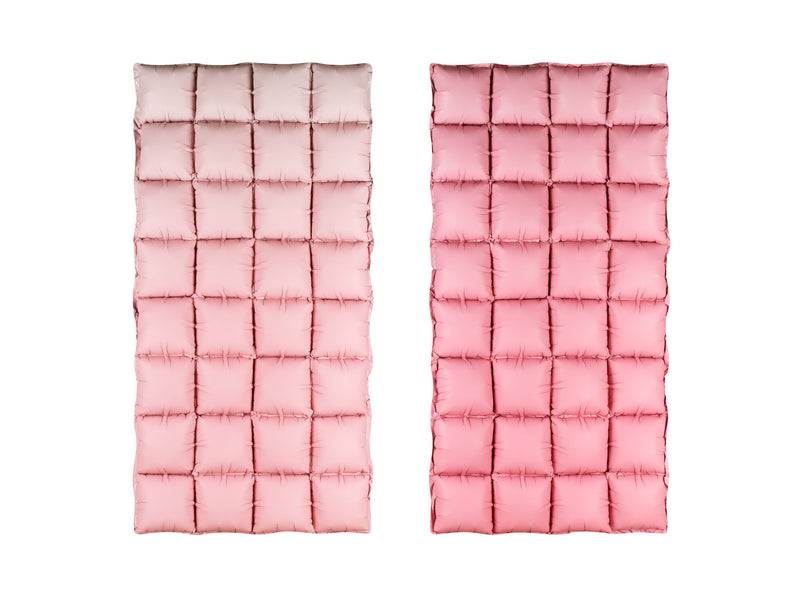 Folienballon Vorhang 72x143 cm | Rosa Ombre