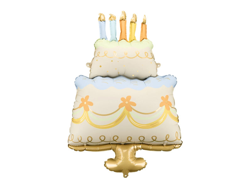 Shape Folienballon "Kuchen" | 62 x 104 cm