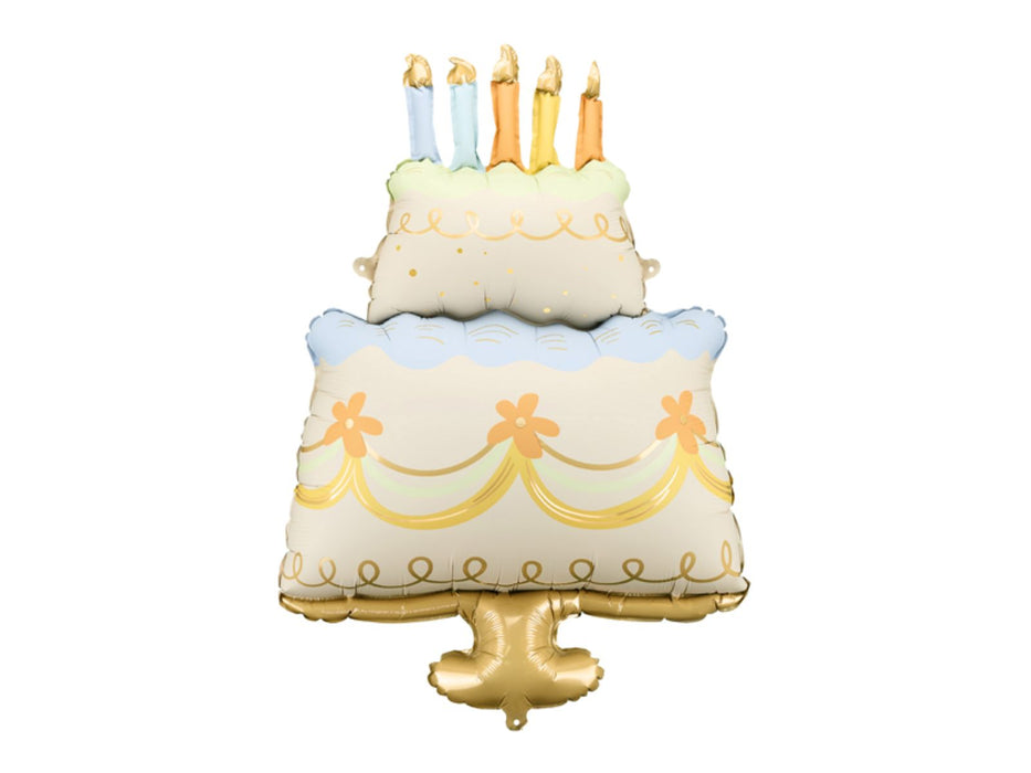 Shape Folienballon "Kuchen" | 62 x 104 cm