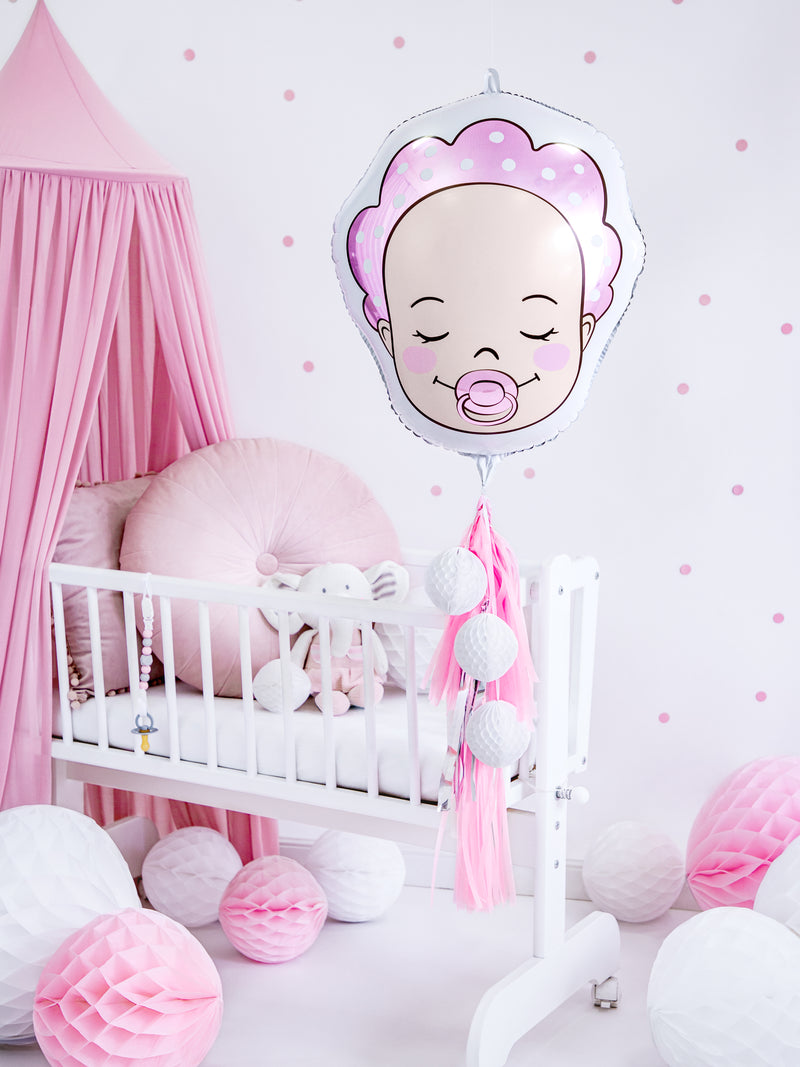 18"/Ø45cm Folienballon "Baby Girl"