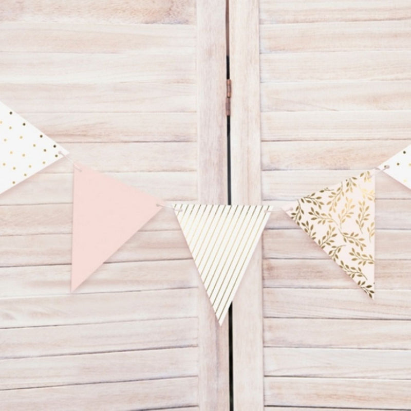 Wimpelkette Pastell Mix | 18 x 210 cm