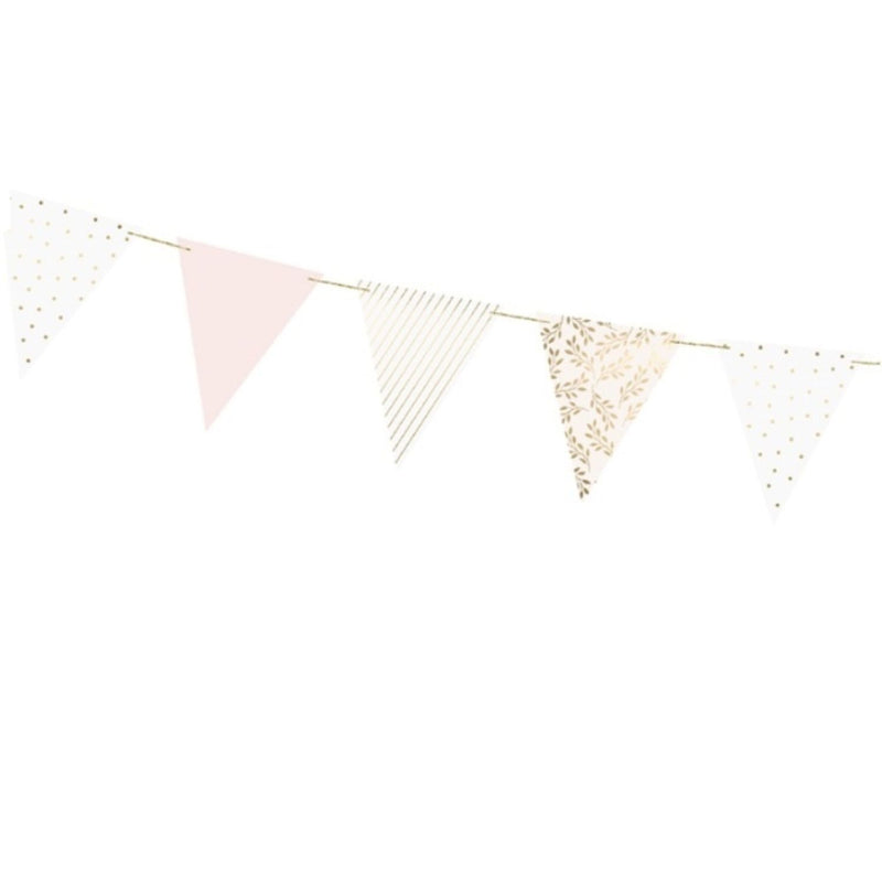 Wimpelkette Pastell Mix | 18 x 210 cm