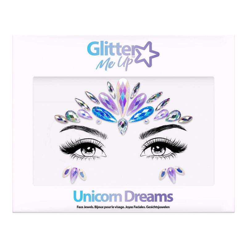 Face Jewels "Unicorn Dreams" - Selbstklebende Glitzersteine