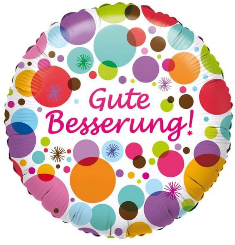 ABC Folienballon "Gute Besserung" | Ø43 cm