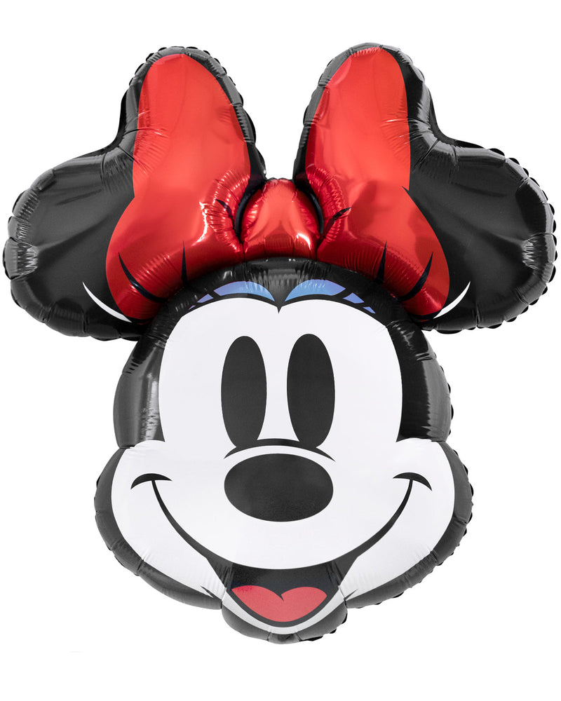 Loser Folienballon "Minnie Maus Kopf" | Shape 62 x 67 cm HF2
