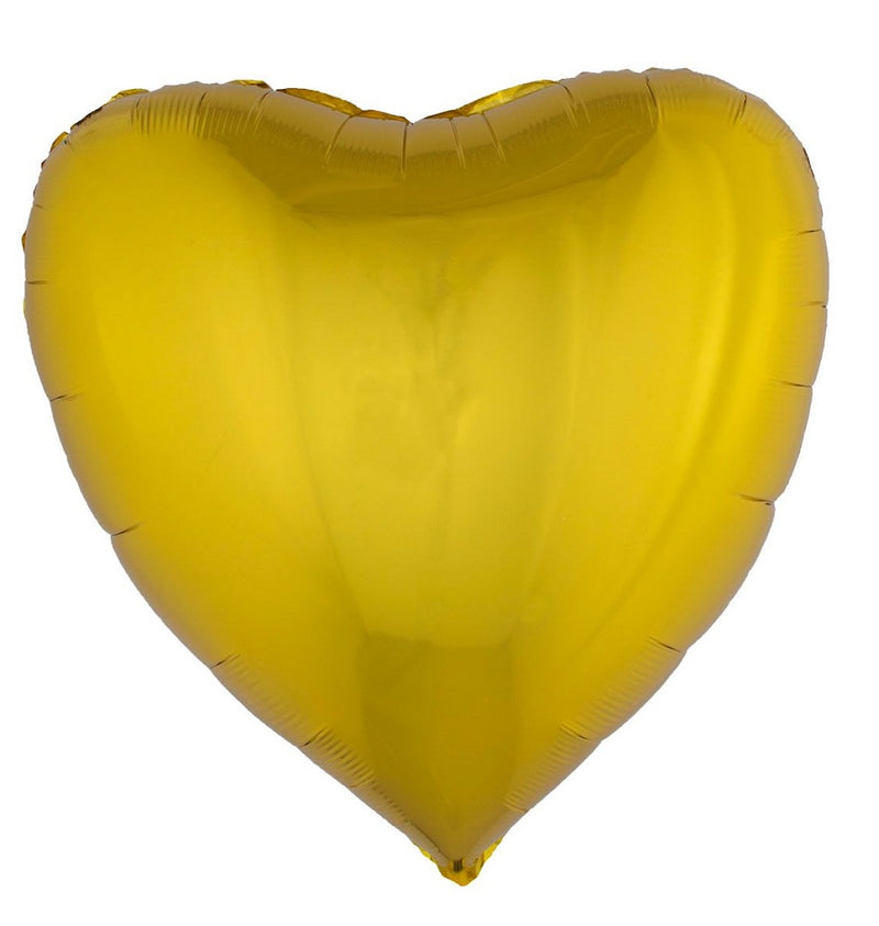 XL Folien Herz Luftballon 80,5 x 75 cm | Party Dekoration Geburtstag Hochzeit