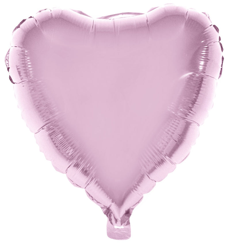 XL Folien Herz Luftballon 80,5 x 75 cm | Party Dekoration Geburtstag Hochzeit
