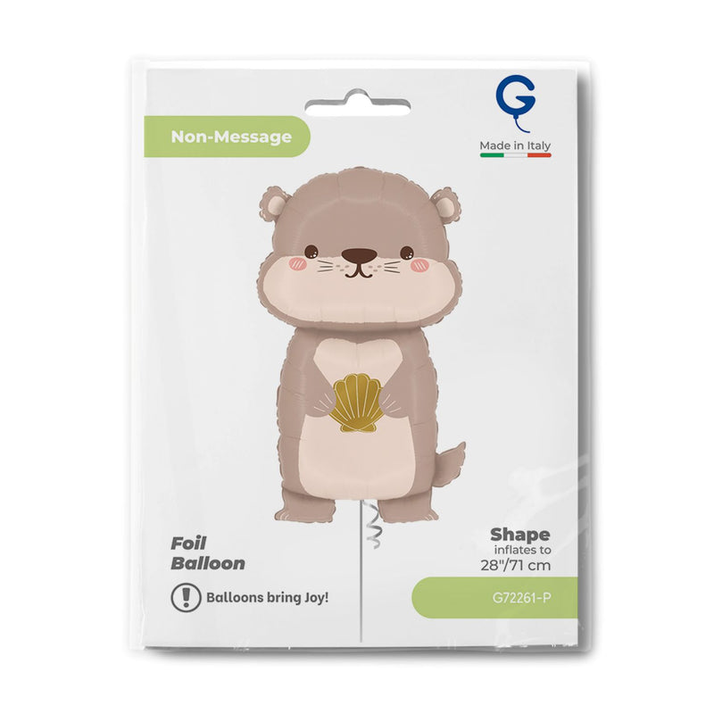 28" Folienballon Shape Seeotter | 71 cm