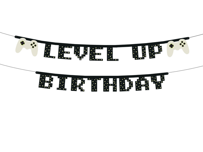 Banner "Level Up Birthday" | 2 m