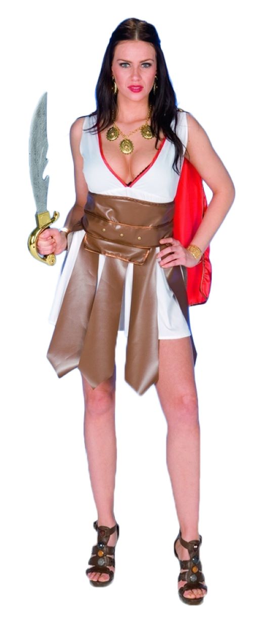 Gladiatorin "Giulia" Römerin Kostüm für Damen < Comic Film