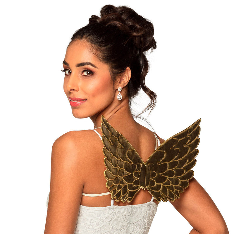 Regenbogen Engelsflügel "Aurelia" - 22 x 43 cm