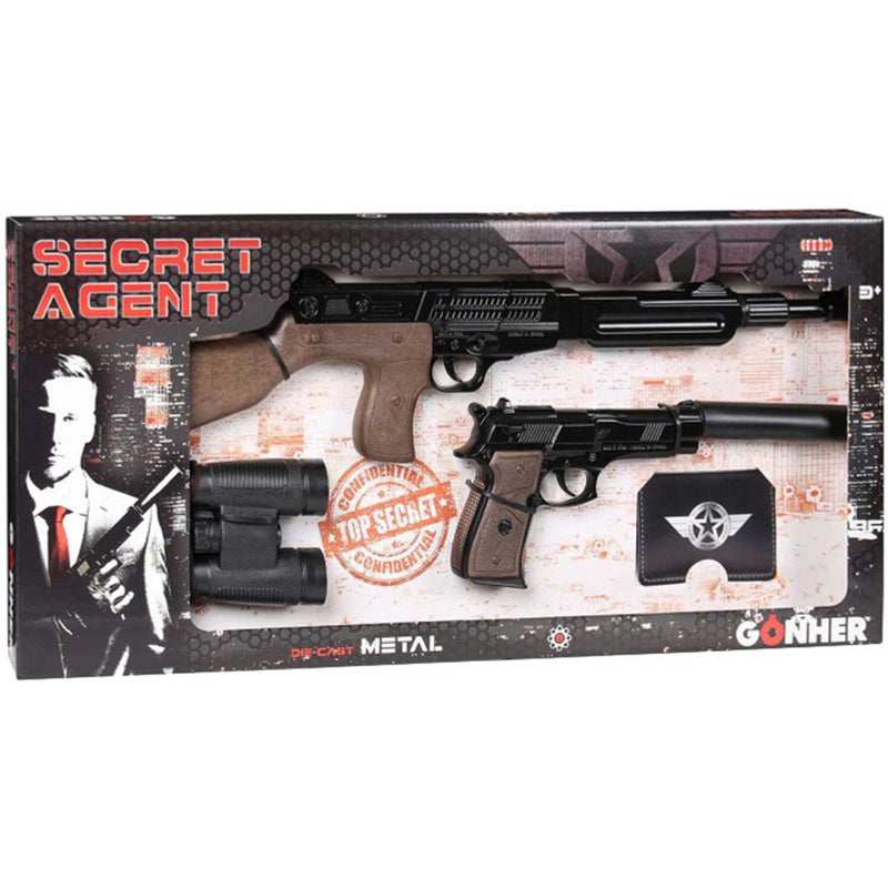 Gonher 239/6 FBI Pistolen Set | 4-tlg.