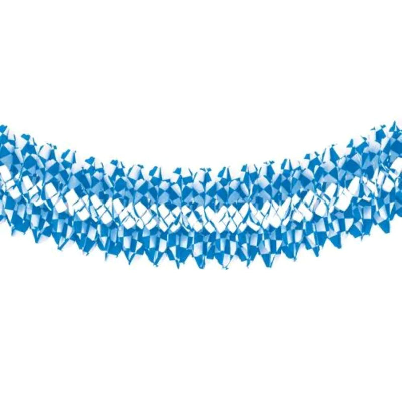 Girlande "Bayrisch Blau" Ø 25cm · 10 m | Schwer entflammbar