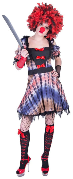 Grusel Killer Clown Lea - Kostüm für Damen