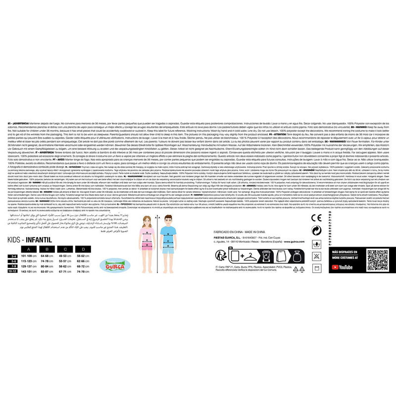 Kostüm "Eis Prinzessin" für Kinder | Hellblau