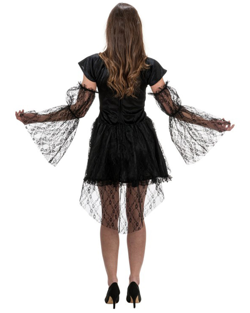 Vampiress Kostüm "Lady Bella" für Damen | Schwarz