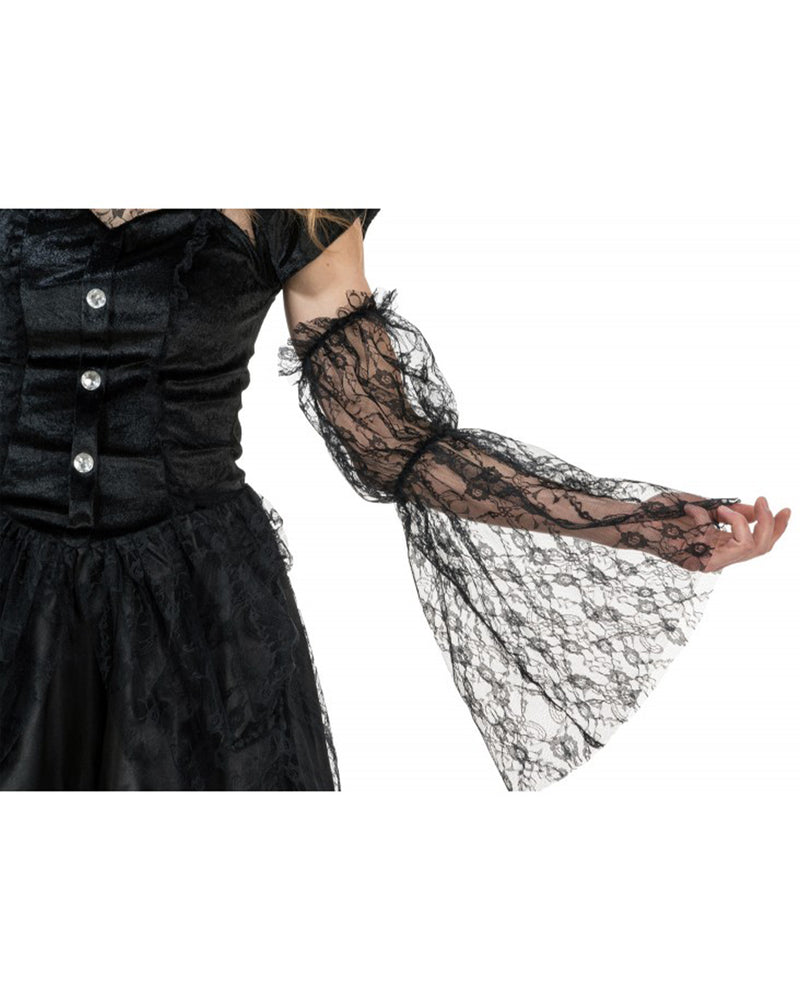 Vampiress Kostüm "Lady Bella" für Damen | Schwarz