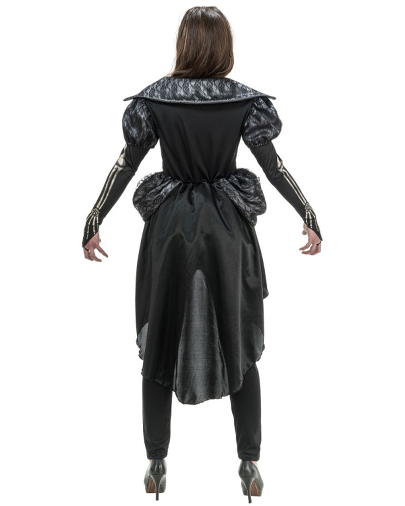 Skelett Kostüm "Lady Skeleton" für Damen | Kleid und Leggings