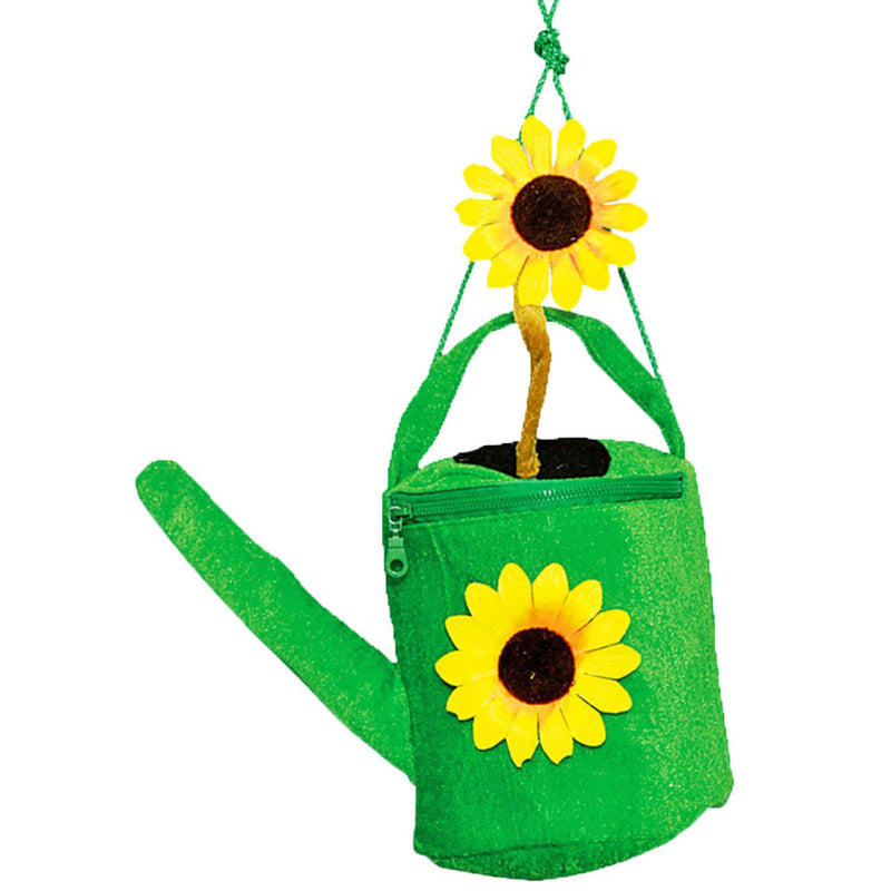 Gärtnerschürzen Set für Damen | Schürze, Sonnenblumen Hut & Gießkannen Handtasche