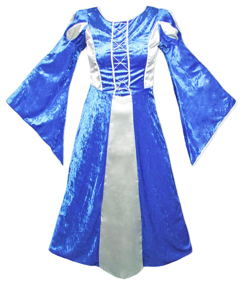 Burgfräulein Prinzessin Helena für Damen - Blau Silber