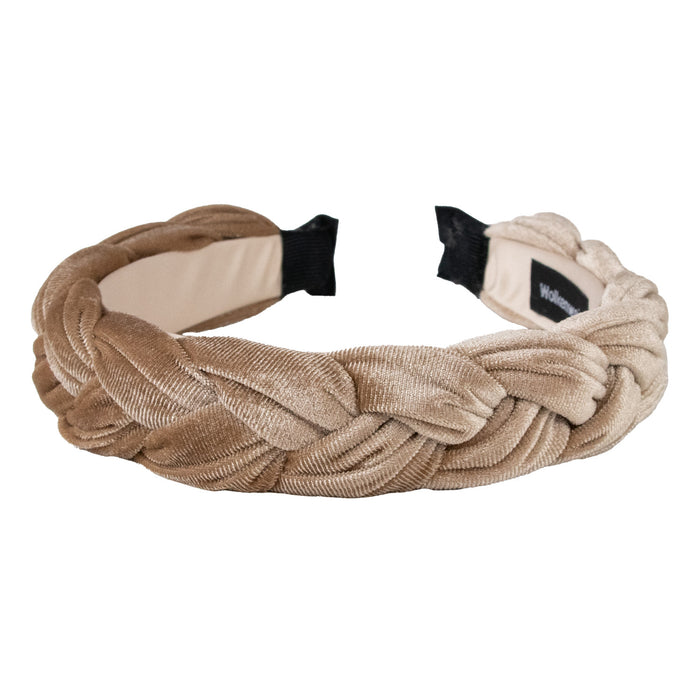 Flecht Haarreif "Samira" aus Samt | Haarschmuck