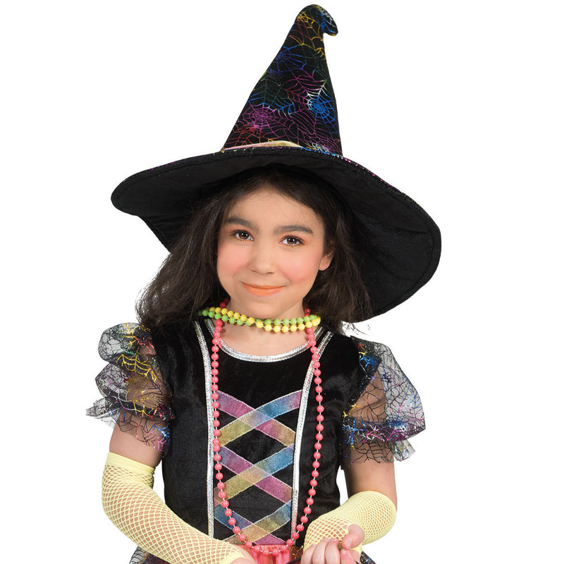 Hexen Kostüm "Summer" für Mädchen | Schwarz Pink
