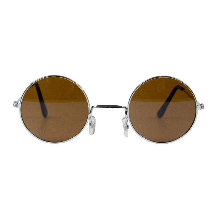 Lennon Brille Nickelbrille | Braun