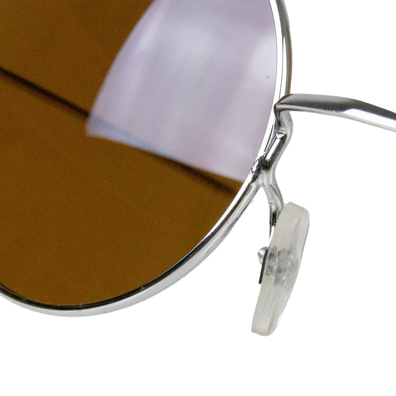 Lennon Brille Nickelbrille | Braun