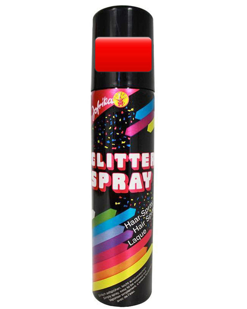 Glitter Color Haarspray - Farbspray 100 ml | Rot
