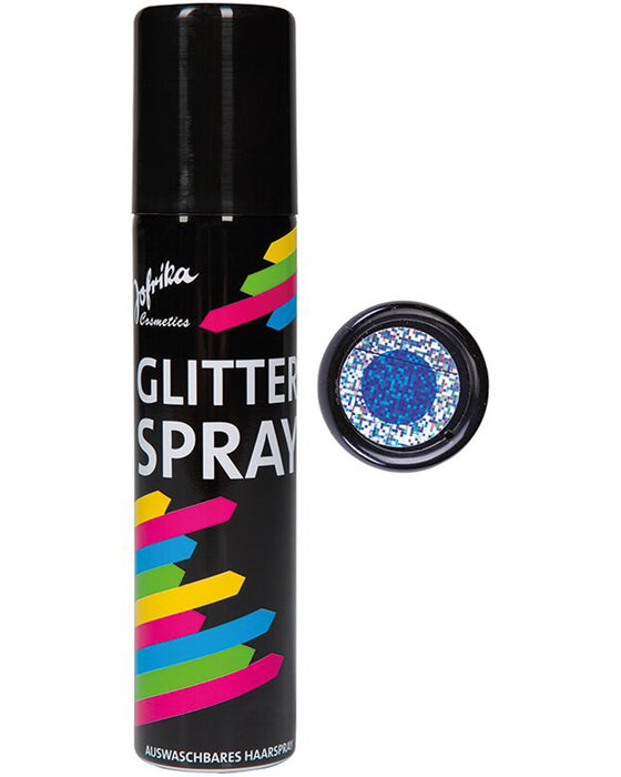 Glitter Color Haarspray - Farbspray 100 ml | Blau
