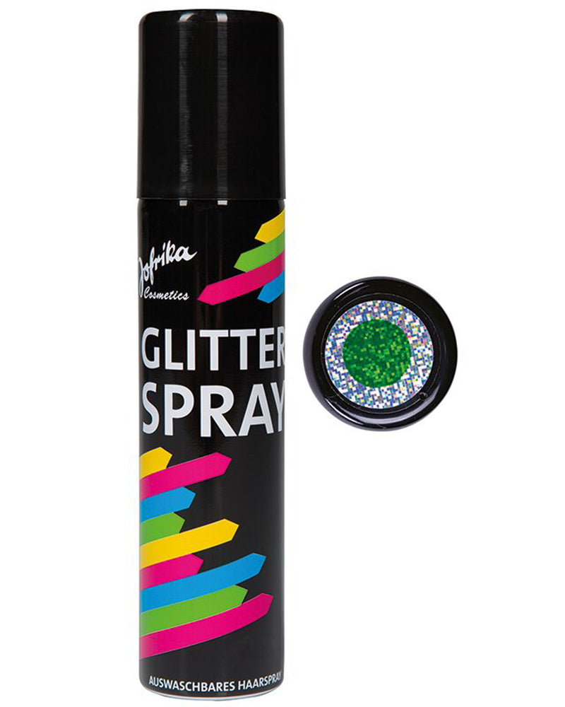 Glitter Color Haarspray - Farbspray 100 ml | Grün