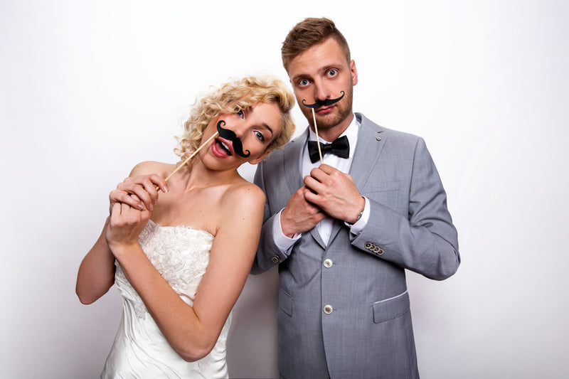 Foto-Props Bärte 6-tlg.