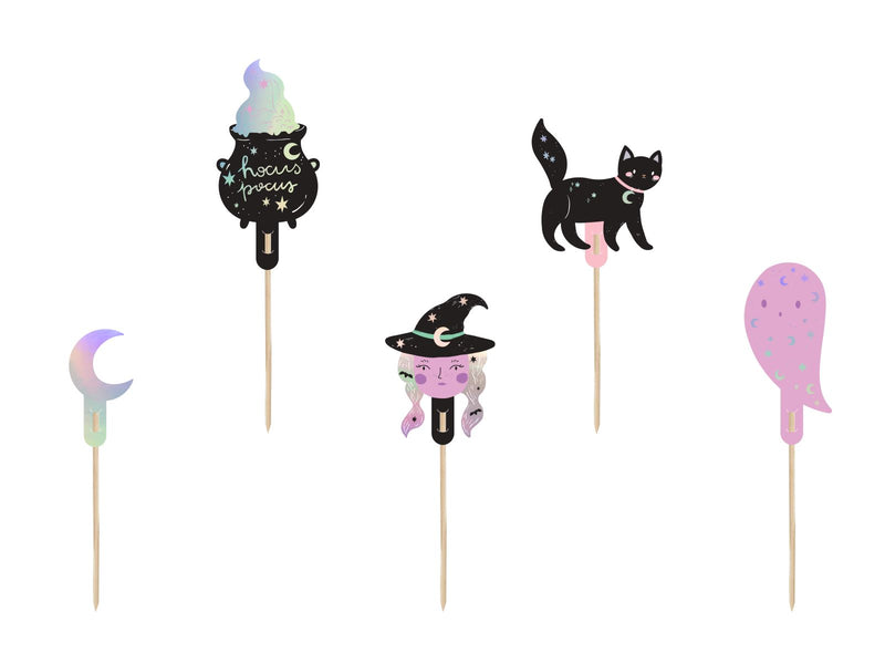 Cupcake Muffin Dekoration "Halloween" 6 Stk. | 14 cm