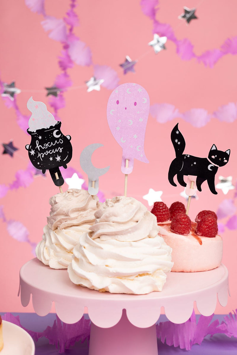 Cupcake Muffin Dekoration "Halloween" 6 Stk. | 14 cm