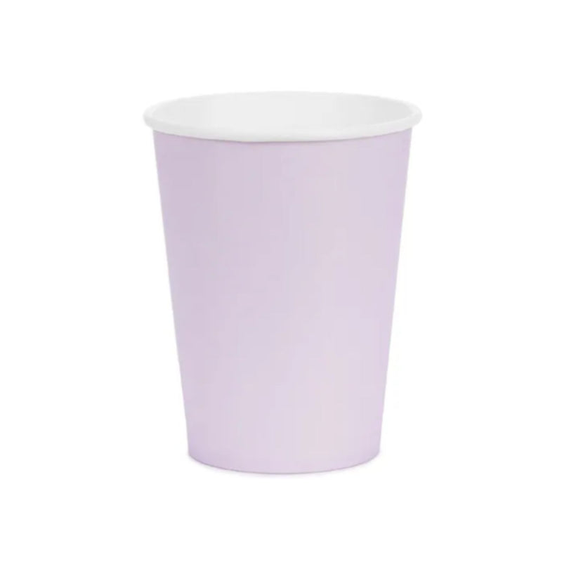 Pappbecher 250ml/6 Stk. | Unifarben